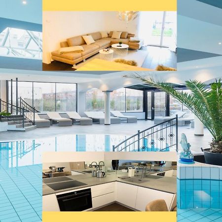 네우시에들암시 25H Spa-Residenz Pools In & Out, Private Garden & Beach 아파트 외부 사진